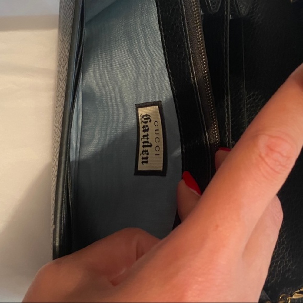 GUCCI Calfskin Garden Dionysus Chain Wallet Black - Picture 9 of 16